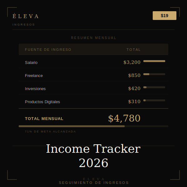 Income Tracker 2026